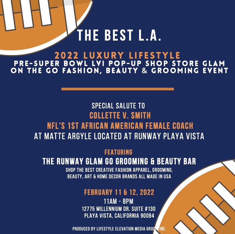 The Fashion Institute of Design (FIDM) Alums Salute Collette V. Smith the NFL’s 1st African American female coach Feb 11th